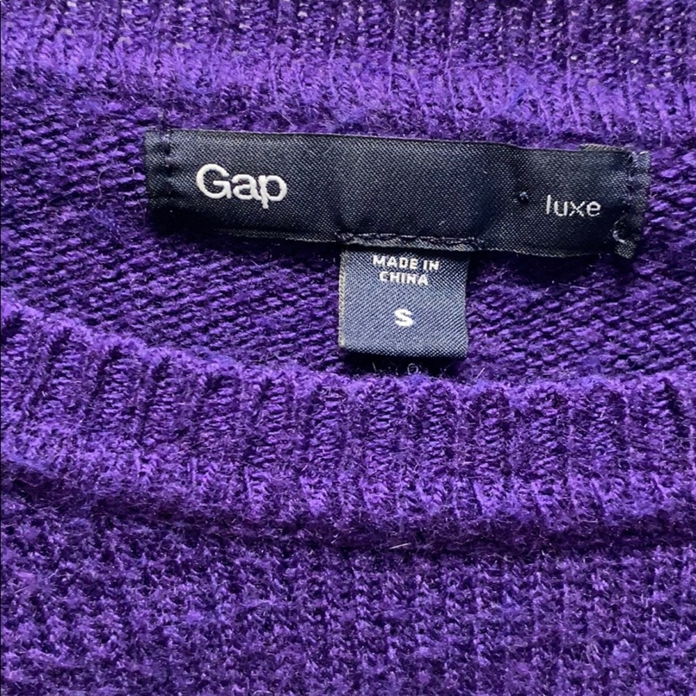 Purple gap sweater - Picture 2 of 4